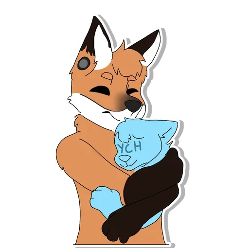 Стікер Telegram «Fox Stickers» 🤗