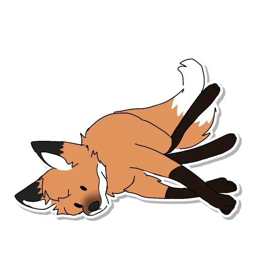 Fox Stickers stiker 🍂