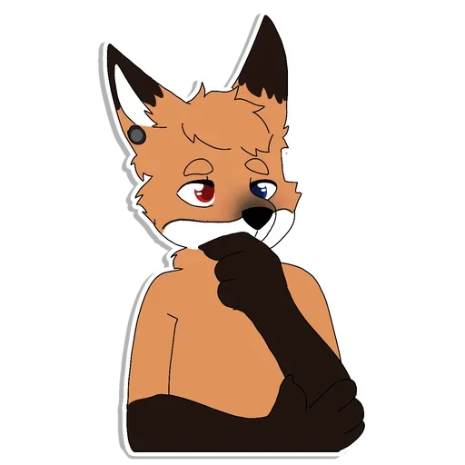 Стікер Telegram «Fox Stickers» 🤫