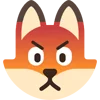 Эмодзи телеграм Fox 🦊