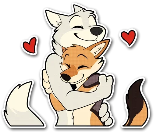 Fox and Hugs emoji ?
