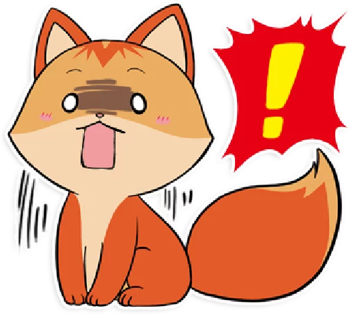 Telegram stiker «foxmosa» ❗️