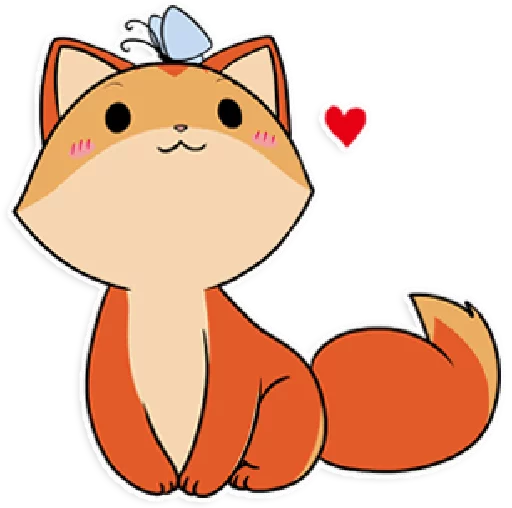 Telegram Sticker «foxmosa» ❤️