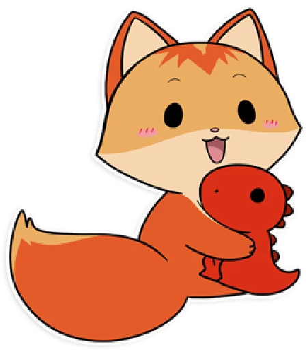 Telegram stiker «foxmosa» 🐻