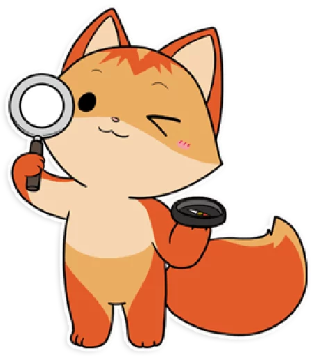 Telegram Sticker «foxmosa» 🔍