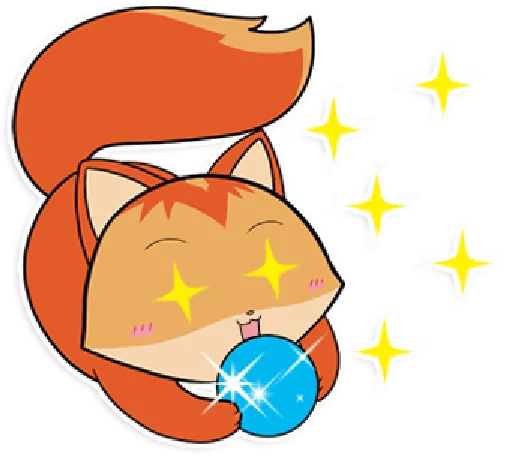 Telegram stiker «foxmosa» 😍