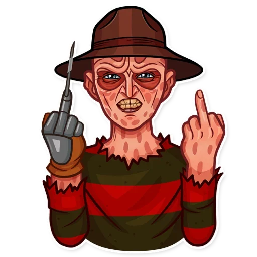 Freddys Nightmares stiker 😚