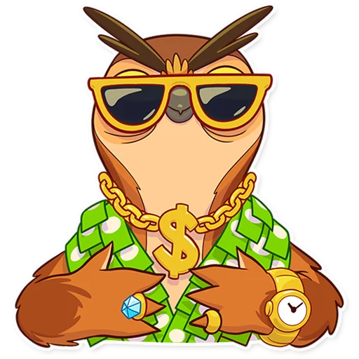 Freelance Owl emoji 🤑
