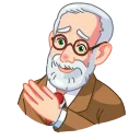 Telegram stickers Sigmund Freud