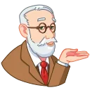 Sigmund Freud emoji 😘