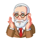 Sigmund Freud emoji 🤩