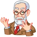 Sigmund Freud emoji 😡