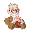 Sigmund Freud emoji 😈
