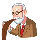 Стікер Sigmund Freud 😲