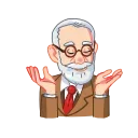 Sigmund Freud emoji 🤷‍♀️