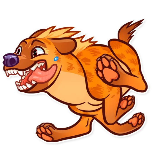 Hyena emoji 
