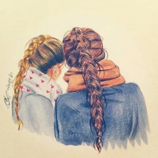 Friends Are Always Together stiker 👭