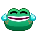 Стікер Frog Emoji Pack  😆