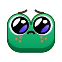 Frog Emoji Pack emoji 🥺