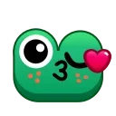 Эмодзи Frog Emoji Pack 😘