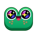 Frog Emoji Pack  stiker 🤪