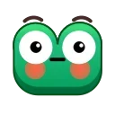 Frog Emoji Pack  stiker 🥳