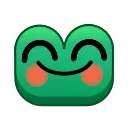 Стікер Frog Emoji Pack  😔