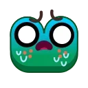 Стікер Frog Emoji Pack  😠