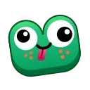Стікер Frog Emoji Pack  🤬