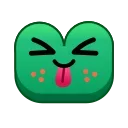 Frog Emoji Pack  stiker 😨