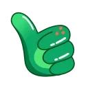 Стікер Frog Emoji Pack  😨