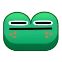 Frog Emoji Pack emoji 😑