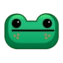Стікер Frog Emoji Pack  😴