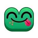 Стикер Frog Emoji Pack #2 😋