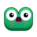 Стикер Frog Emoji Pack #2 👀