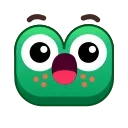 Frog Emoji Pack #2 stiker 🤩