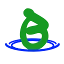 Емодзі телеграм Frog font