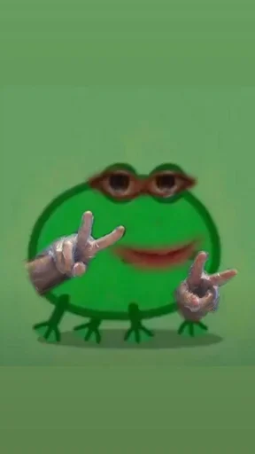 Стікер Frog Green  🥳