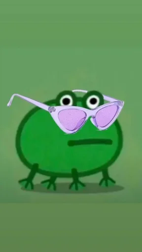 Frog Green emoji 😫
