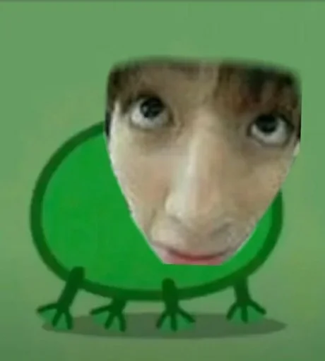 Эмодзи Frog Green 🤪