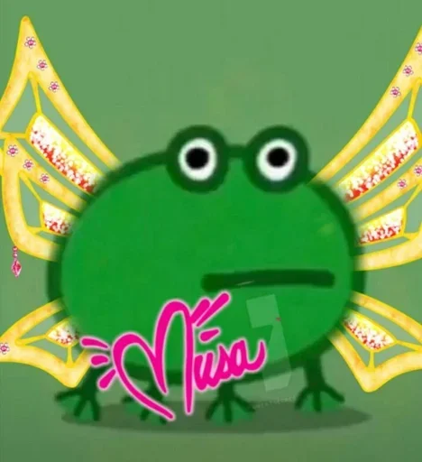 Frog Green  stiker 😜