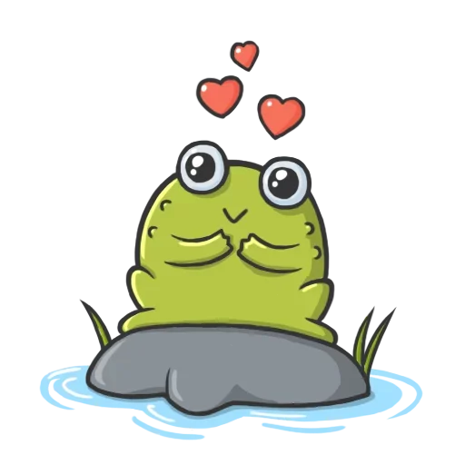 Frog emoji 😗
