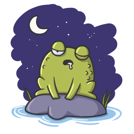 Frog emoji 🧐