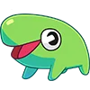 Telegram emoji Лягушонок Ик