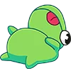 Telegram emoji «Лягушонок Ик» 😵