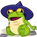 Эмодзи Frog Witch 🤣