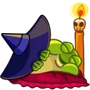 Frog Witch emoji 😴
