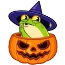 Стікер Frog Witch 🤫