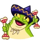 Стикер Frog Witch 🕺