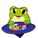 Frog Witch stiker 🍭
